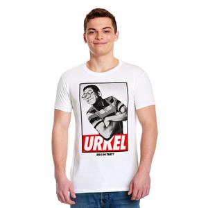 Все под одной крышей - футболка Steve Urkel белая WB 100th