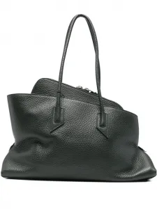 Сумка-тоут средней величины Passeggiata The Attico, зеленый