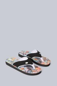 Черные женские шлепанцы Swish из переработанных материалов Animal, черный