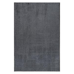 Ковер Argelia сплошной Nuloom, серый, 153x244 см