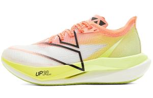 PEAK Кроссовки женские с низким верхом, амортизирующие, противоскользящие, с поддержкой и отскоком, пустынно-розовые, светло-кисло-зеленые