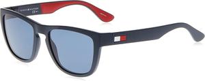 Мужские солнцезащитные очки Tommy Hilfiger TH1557/S Square, Blue & Red & White