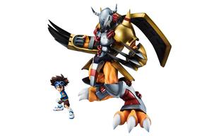 MegaHouse Фигурка war greymon digimon, taichi 'tai' kamiya в масштабе 25 см