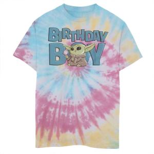 Футболка с рисунком «Грогу» «Звездные войны» для мальчиков 8–20 лет, известная как «Малышка Йода», для мальчиков на день рождения Star Wars