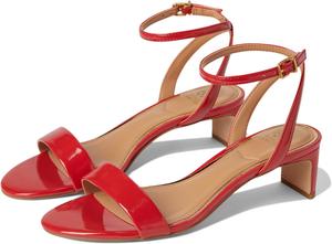 Сандалии Vince Camuto Lylah Kitten Heel Ankle Strap Sandals, цвет Salsa