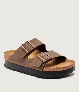 Тапочки Arizona Flex Platform narrow fit Birkenstock, коричневый