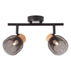 Потолочный светильник Brilliant Flaka I, сталь - 2-пламенная