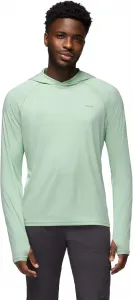 prAna мужская UPF 50 вязаная толстовка с капюшоном