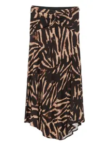 Миди-юбка Zoya Ba&Sh, коричневый