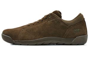 Обувь для повседневной носки унисекс с низким верхом бордового цвета Cat