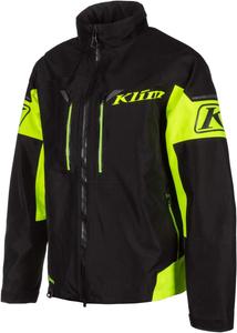 Куртка KLIM Tomahawk для снегохода, мужская, Gore-Tex, без утеплителя, Black - Hi-vis