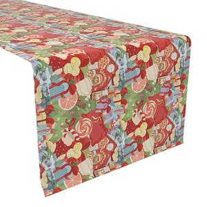 Дорожка для стола, 100 % полиэстер, 14x108 дюймов, Merry Christmas Wonderland