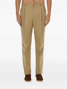 Брюки на заказ Lardini, бежевый