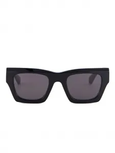 Геометрические солнцезащитные очки Davie Off-White, черный