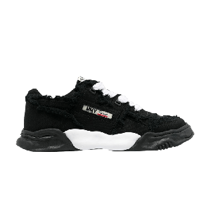 Кроссовки Maison Mihara Yasuhiro Parker OG Sole Canvas Low 'Black', черный