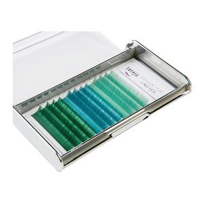 Ресницы Color Mix - Трава, 0.10, D Looksus Lashes