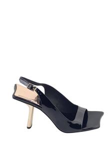 Сюрреалистические сандалии черного цвета Jeffrey Campbell