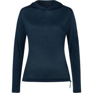 Женская легкая худи с карманами Relax Super.Natural, синий