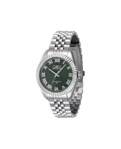 Женские часы 47410 Specialty Quartz с зеленым циферблатом и тремя стрелками Invicta