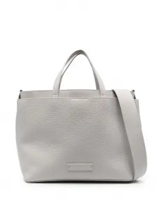Сумка-тоут Inga с заклепками Fabiana Filippi, серый