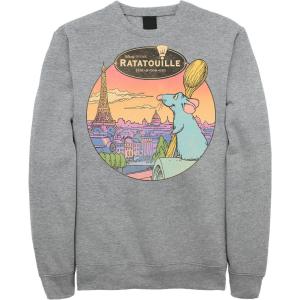 Мужской свитшот Over Look Paris Disney/Pixar Ratatouille Licensed Character