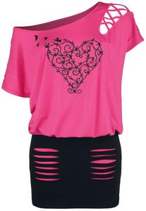 Короткое платье Full Volume by EMP, розовый