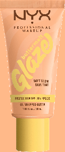 Тональный крем NYX PROFESSIONAL MAKEUP Foundation Buttermelt Glaze mit LSF 30, 01 Whipped Butta, 30 ml