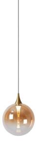 Подвесной светильник Luciden GISELA, 16x16x16 см цвет amber