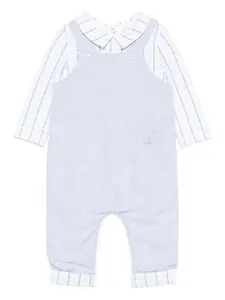 Ромпер в клетку Patachou, синий