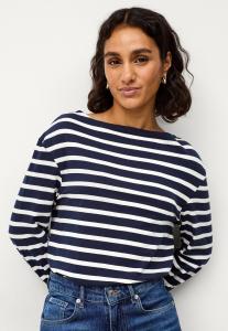 Рубашка с длинным рукавом OBERTEIL Ellos Collection, цвет blau-weiß gestreift