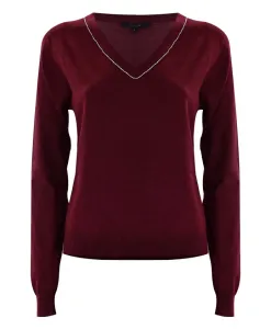 Толстовка с V-образным вырезом Kocca, красный