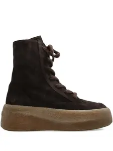 Кроссовки на платформе со шнуровкой Vic Matie, коричневый