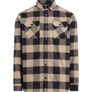 Спортивная рубашка на пуговицах классического кроя MCKINLEY Elisa, бежевый/черный