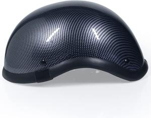 Полушлем YMKJGZS Vintage, черный