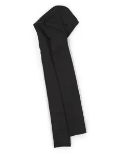 Шарф с капюшоном и логотипом Études Studio, черный