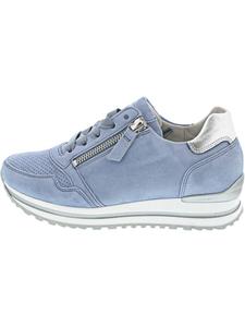 Gabor Удобные спортивные кроссовки на шнуровке, синие