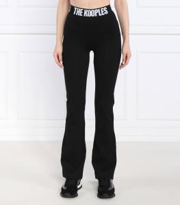 Спортивные брюки The Kooples flare fit, черный