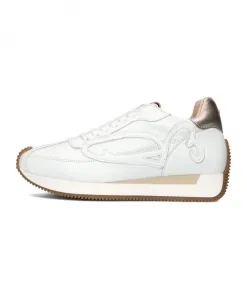 Низкие кроссовки с надписью "Yentl". Fred De La Bretoniere, белый