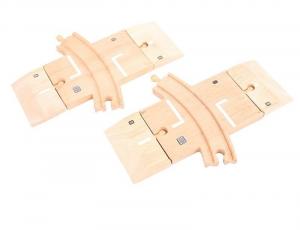Соединитель - переезд и путь, 2 шт, Bigjigs Rail