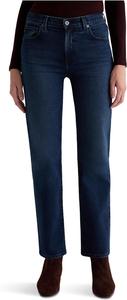 Женские прямые джинсы Brinley средней посадки в цвете Midnight Sun AG Jeans, Midnight Sun