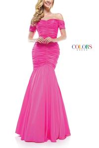 Ярко-розовое платье COLORS DRESS