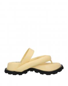 Сандалии Jil Sander, пастельно-желтый