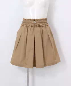 Юбка со сборками и поясом Archivio, цвет Camel (015)