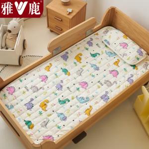 Yalu Наматрасник стеганый из хлопка категории А, размер 90х200 см, мягкий, приятный к коже, можно стирать в машинке