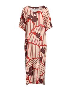 Платье миди La Fileria, бежевый