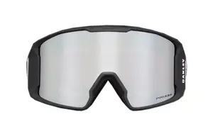 Маска для горных лыж LINE MINER L противотуманная ветрозащитная унисекс Oakley, серебро