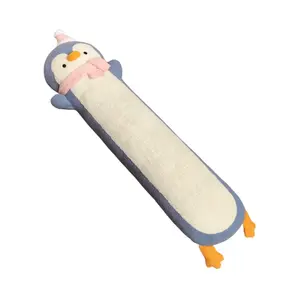 Мягкая плюшевая игрушка пингвин в шарфе с милым дизайном для питомцев, высота 90см/120см PUDOWRABBIT