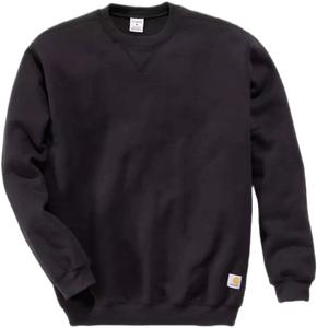 Толстовка Carhartt Midweight Crewneck Sweatshirt, черный