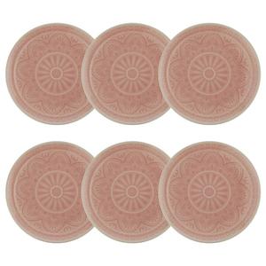 Тарелка BUTLERS SUMATRA 6er-Set, керамическая посуда - розовая