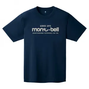 Футболка Unisex быстросохнущая MONTBELL, синий